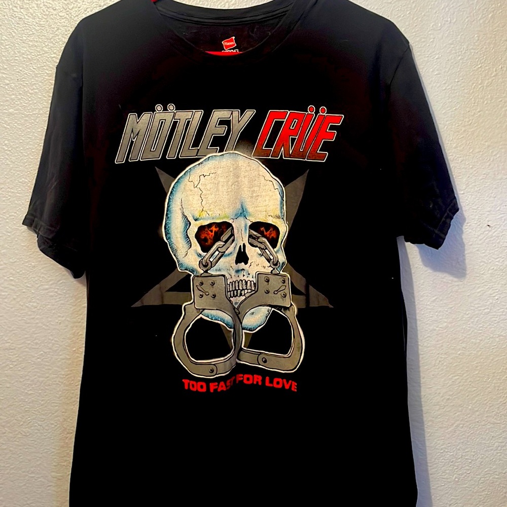 Motley Crue concert tee